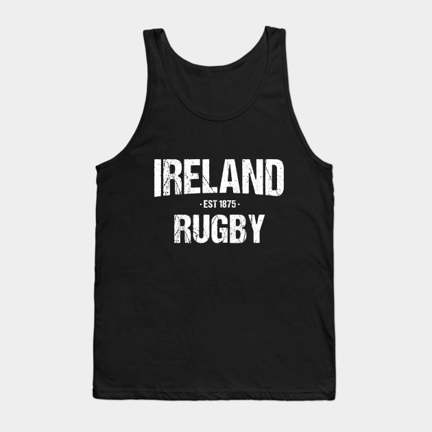 Ireland Rugby Union Tank Top by stariconsrugby